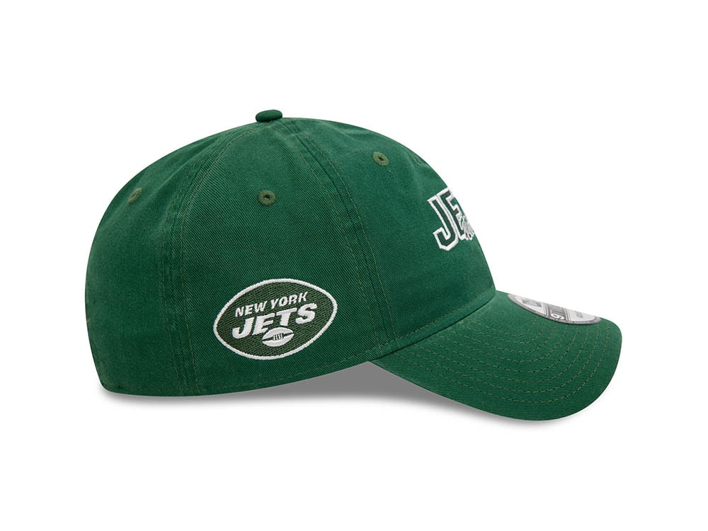 New Era New York Jets NFL Script Green 9Twenty Strapback Cap