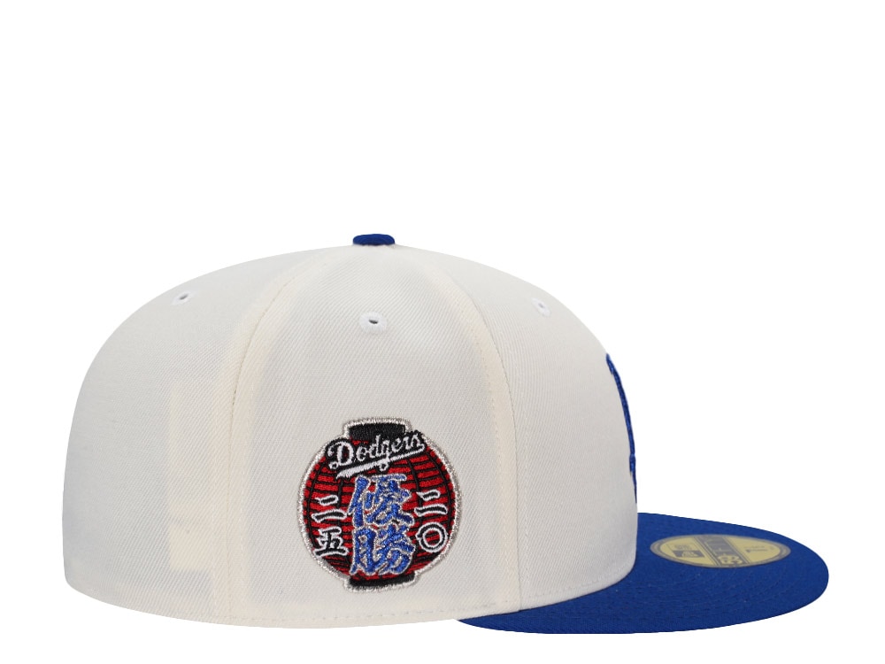 New Era Los Angeles Dodgers World Series Chase 2025 White Prime Edition 59Fifty Fitted Cap