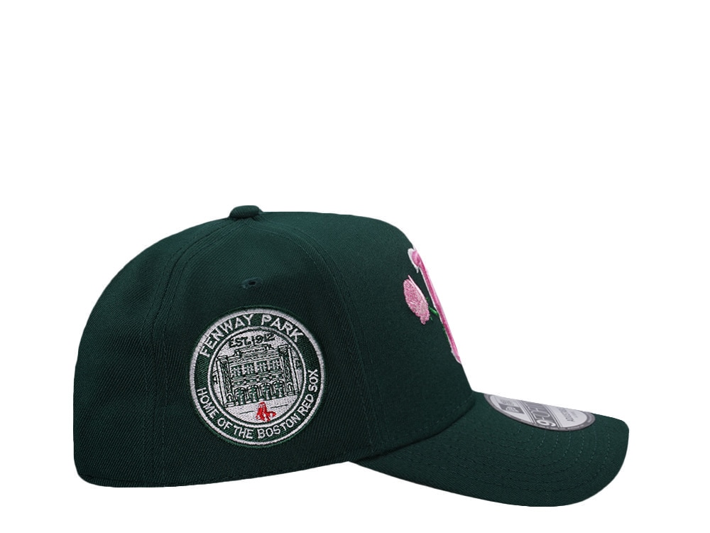 New Era Boston Red Sox Fenway Park Dark Green Prime Edition 9Forty A Frame Snapback Cap