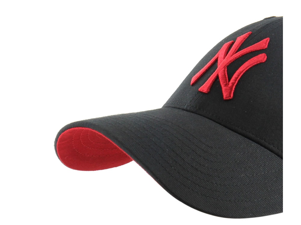 47Brand New York Yankees Black Branson Edition Trucker MVP Snapback Cap