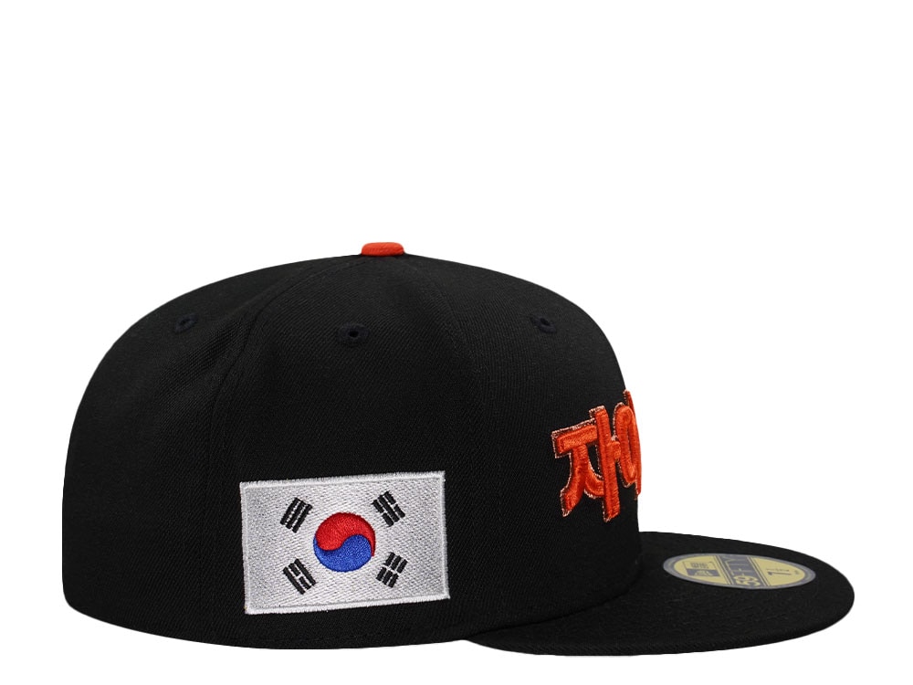 New Era San Francisco Giants Korean Heritage Black Prime Edition 59Fifty Fitted Cap