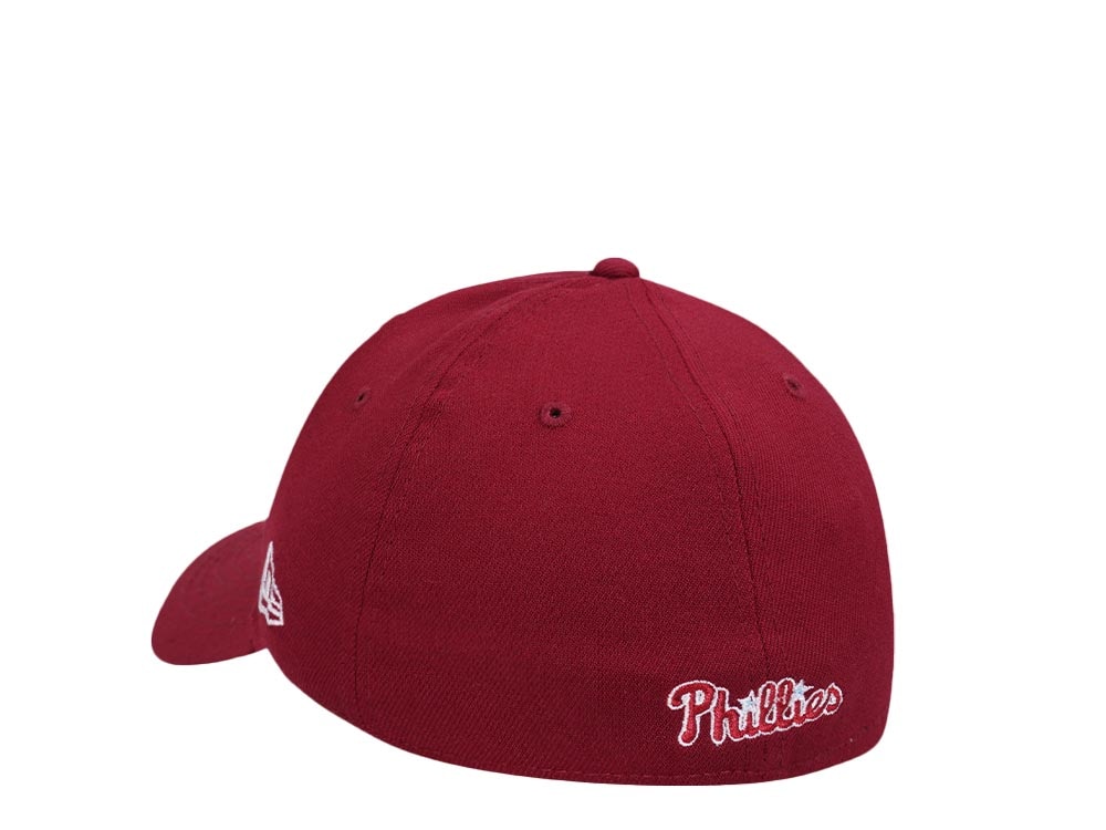 New Era Philadelphia Phillies Maroon Edition 39Thirty Stretch Cap