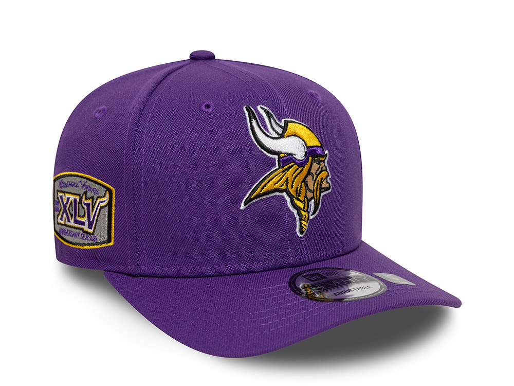 New Era Minnesota Vikings Super Bowl XLV Purple Edition 9Seventy Snapback Cap