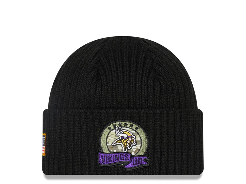 New Era Minnesota Vikings Salute to Service 2022 Mütze