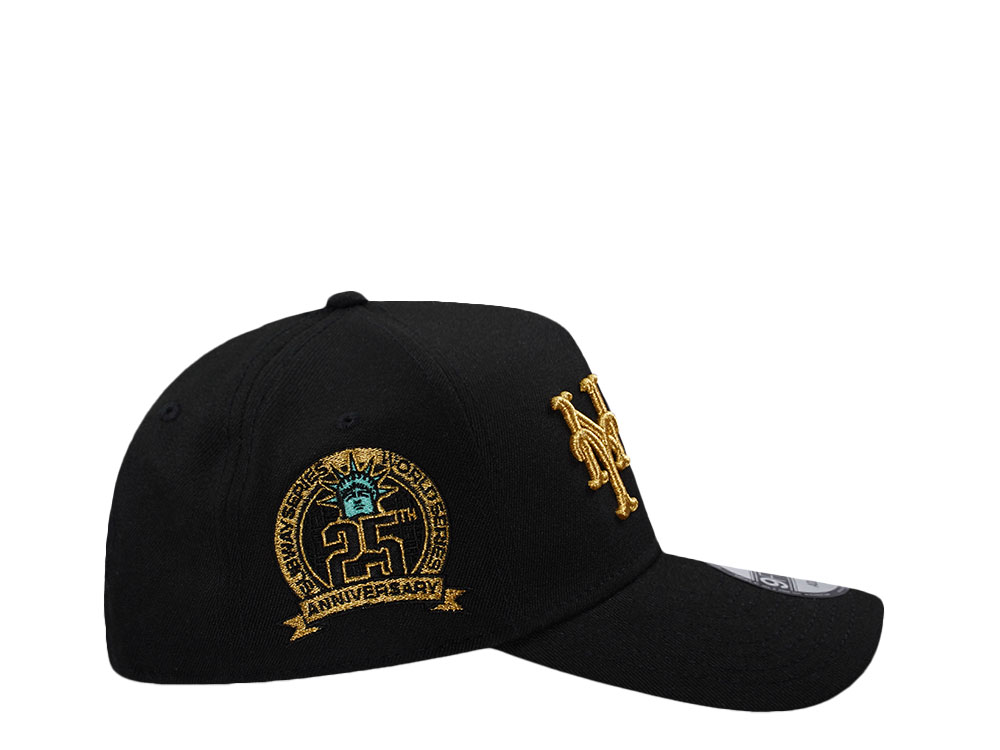 New Era New York Subway Series 25th Anniversary Black Prime Edition 9Forty A Frame Snapback Cap