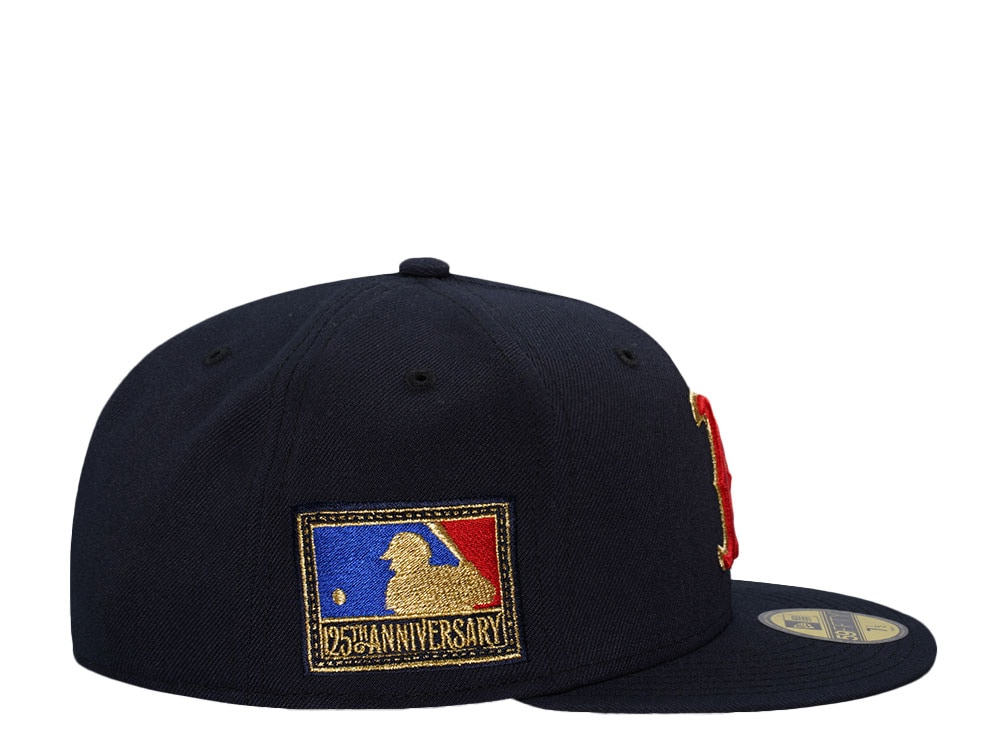 New Era Boston Red Sox MLB 125th Anniversary Navy Edition 59Fifty Fitted Cap