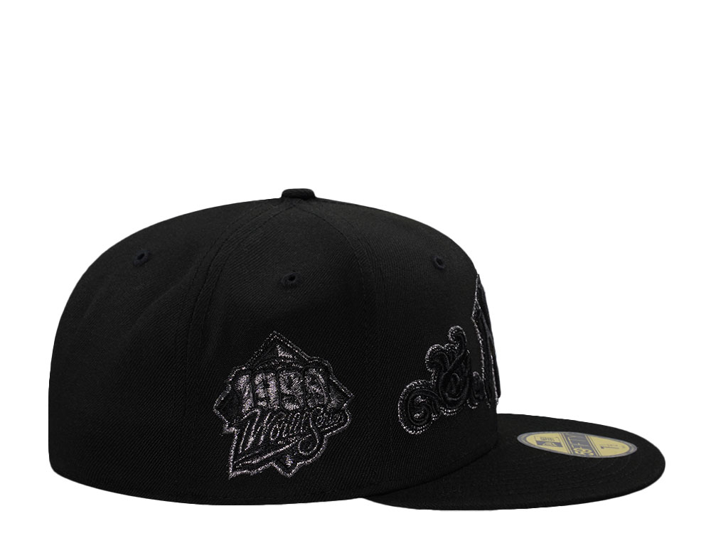 New Era New York Yankees World Series 1999 Metallic Black Prime Edition 59Fifty Fitted Cap