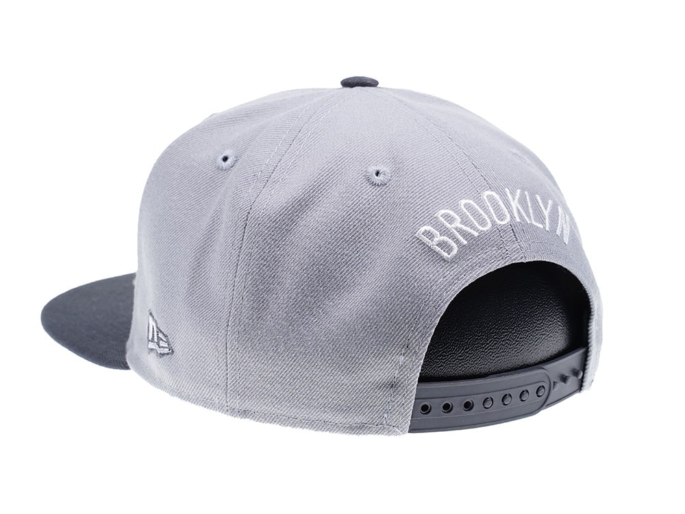 New Era Brooklyn Nets Graphite Heather Edition 9Fifty Snapback Cap