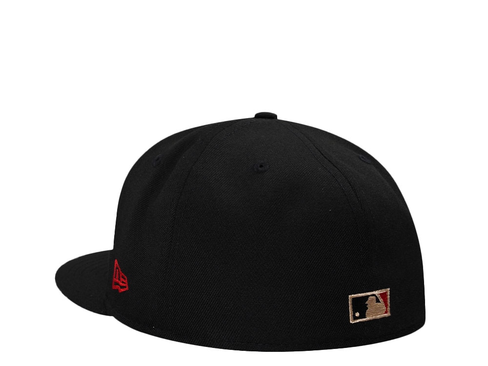 New Era St. Louis Cardinals 100th Anniversary Black Throwback Edition 59Fifty Fitted Cap