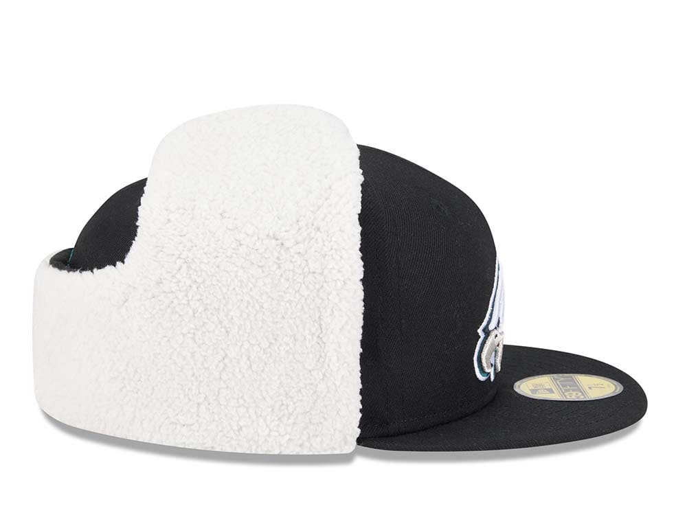 New Era Philadelphia Eagles Classic Black 59Fifty Dogear Fitted Cap