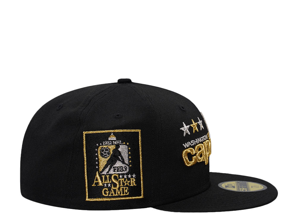 New Era Washington Capitals All Star Game 1982 Metallic Wool Prime Edition 59Fifty Fitted Cap