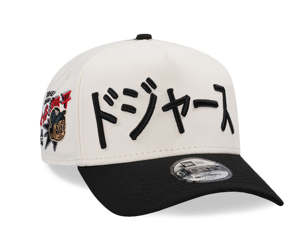 New Era Los Angeles Dodgers Shohei Ohtani Chrome Black Two Tone Edition 9Forty A Frame Snapback Cap