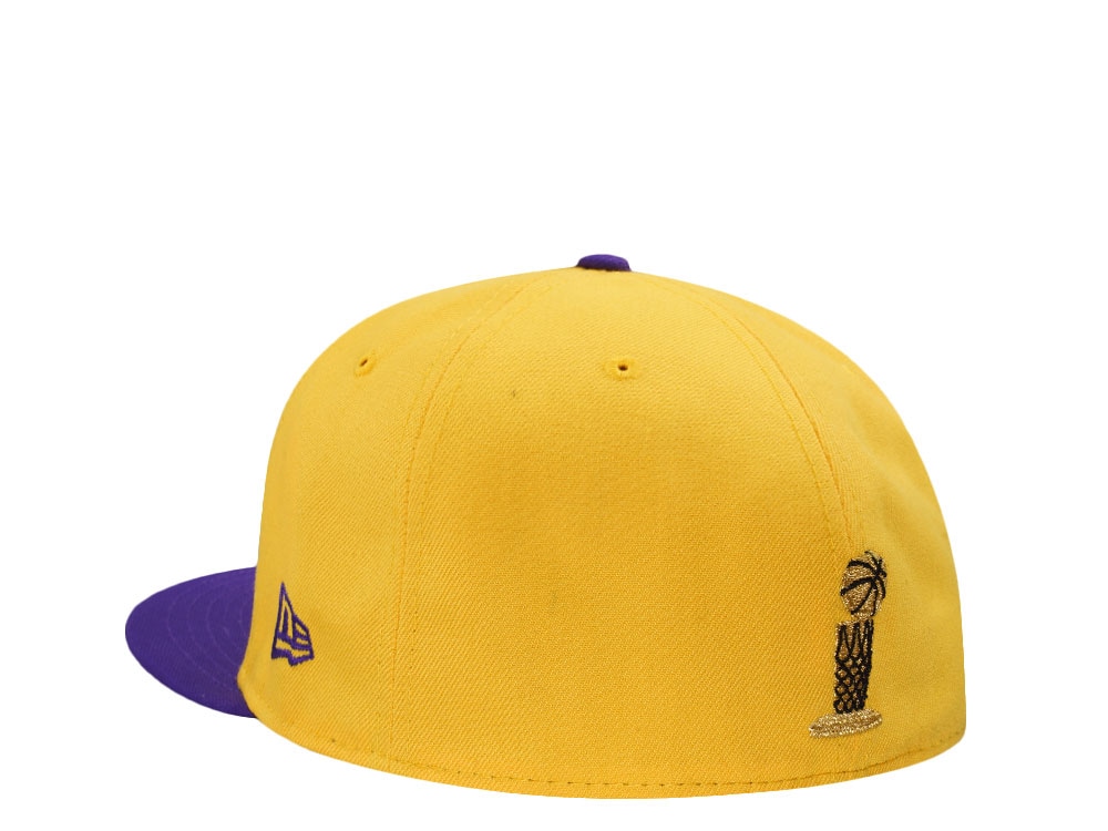 New Era Los Angeles Lakers NBA Finals 2000 Metallic Two Tone Edition 59Fifty Fitted Cap