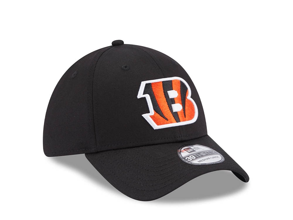 New Era Cincinnati Bengals Comfort Black Edition 39Thirty Stretch Cap