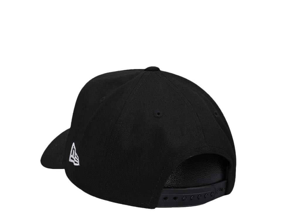 New Era Las Vegas Raiders Black Throwback 9Forty A Frame Snapback Cap