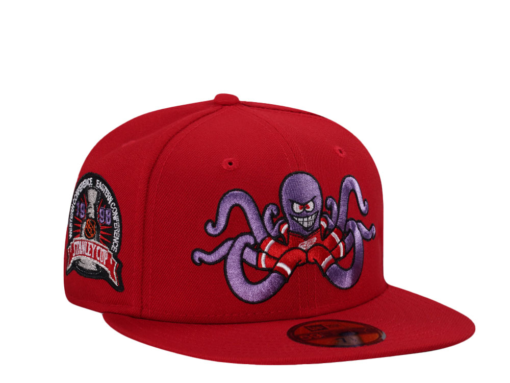 New Era Detroit Red Wings Stanley Cup Al Throwback Edition 59Fifty Fitted Cap