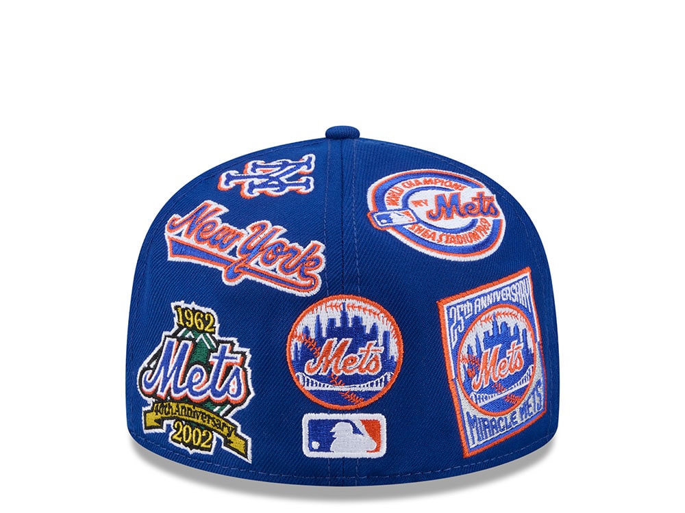 New Era New York Mets All Over Blue Edition 59Fifty Fitted Cap