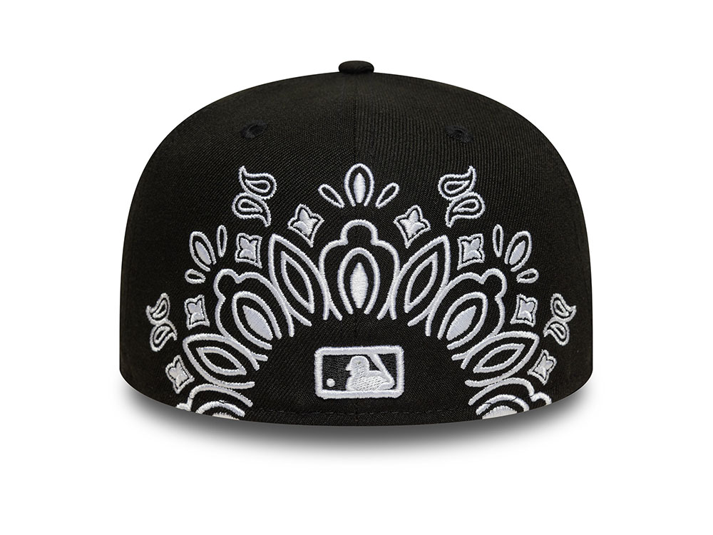 New Era New York Yankees Black Paisley Edition 59Fifty Fitted Cap