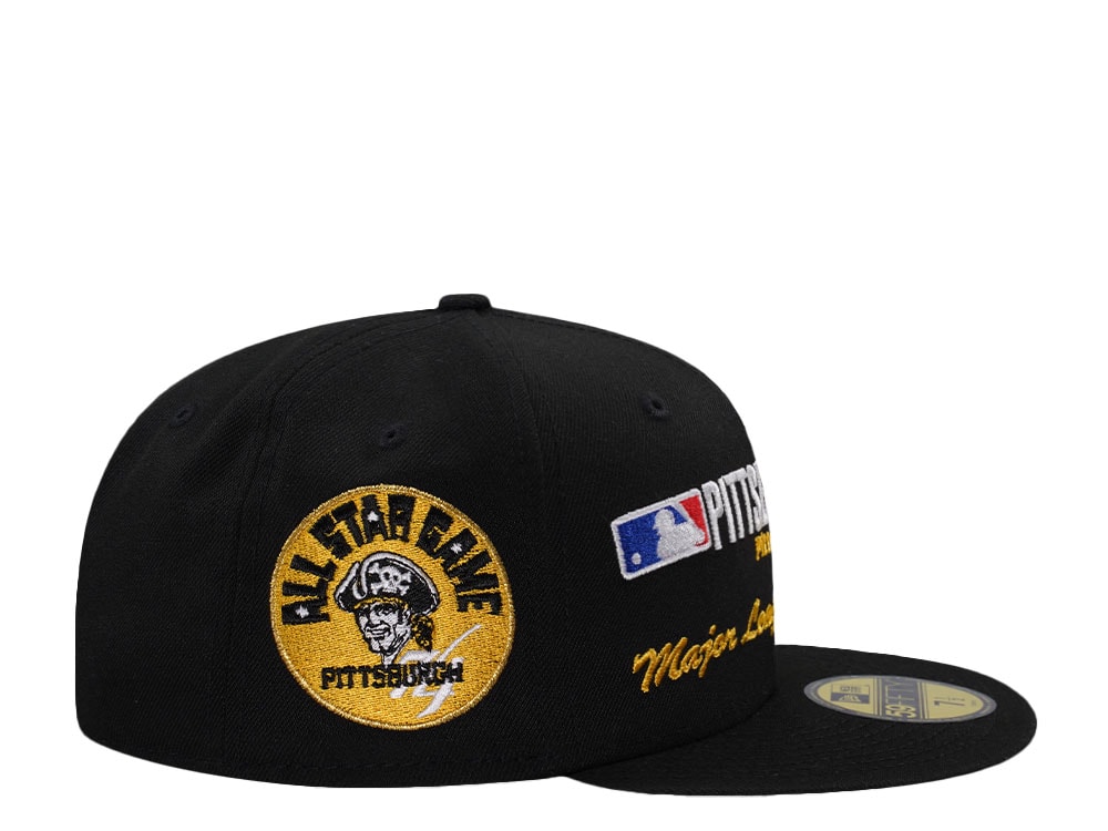 New Era Pittsburgh Pirates All Star Game 1974 Workleague Black Prime Edition 59Fifty Fitted Cap
