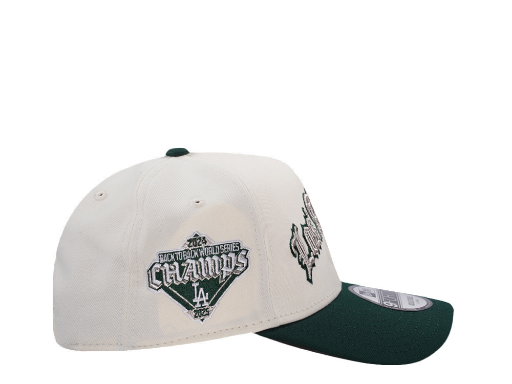 New Era Los Angeles Dodgers World Series 2025 Chrome Two Tone Edition 9Forty A Frame Snapback Cap