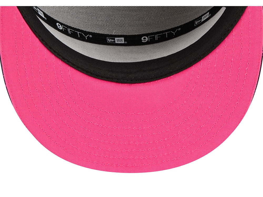 New Era Miami Dolphins Crucial Catch 2026 Black Edition 9Fifty Split Panel Snapback Cap