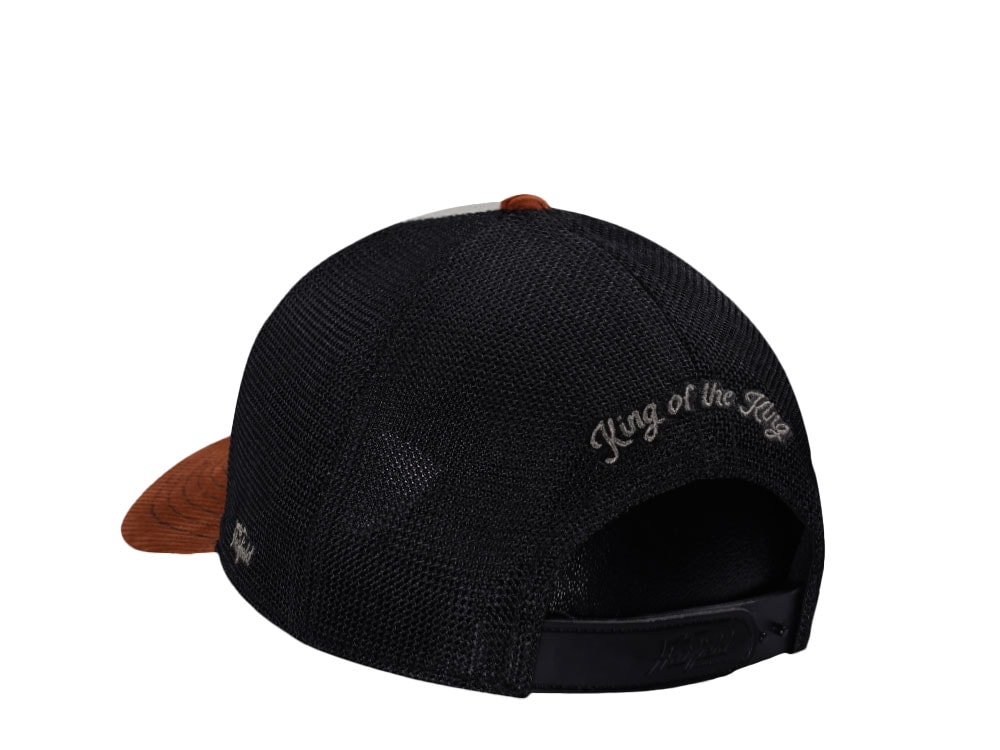 Hatfield Lion Gray Black Trucker Snapback Cap