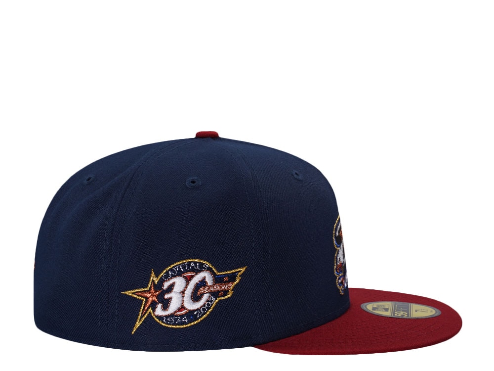 New Era Washington Capitals 30th Anniversary Throwback Two Tone Edition 59Fifty Fitted Cap