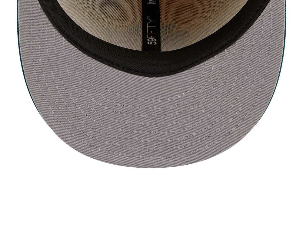 New Era Milwaukee Brewers The Elements Vegas Gold Two Tone Edition 59Fifty Fitted Cap