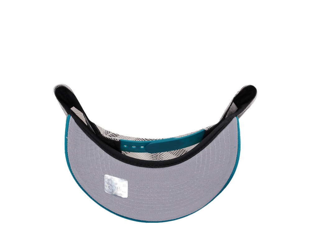 New Era Miami Marlins Pro Bowl Two Tone Trucker 9Forty A Frame Snapback Cap
