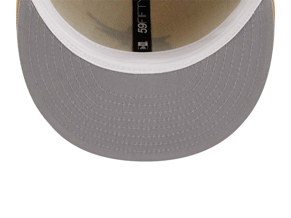 New Era Florida Marlins Stitch 25th Anniversary Gold Edition 59Fifty Fitted Cap