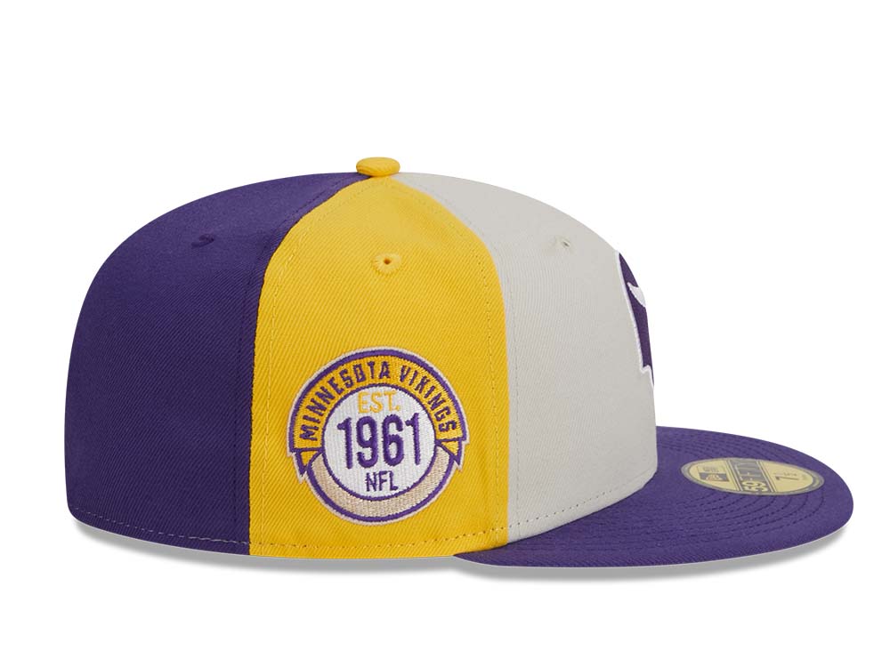 New Era Minnesota Vikings NFL Sideline 2023 59Fifty Fitted Cap