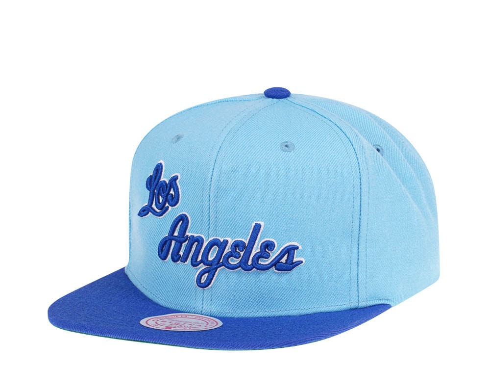 Mitchell & Ness Los Angeles Lakers Team Two Tone Hardwood Classics Snapback Cap
