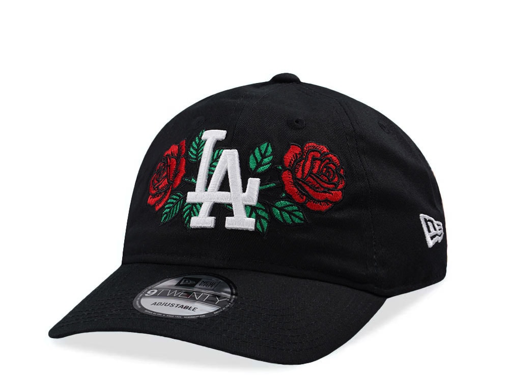 New Era Los Angeles Dodgers Rose Black Classic Edition 9Twenty Adjustable Cap