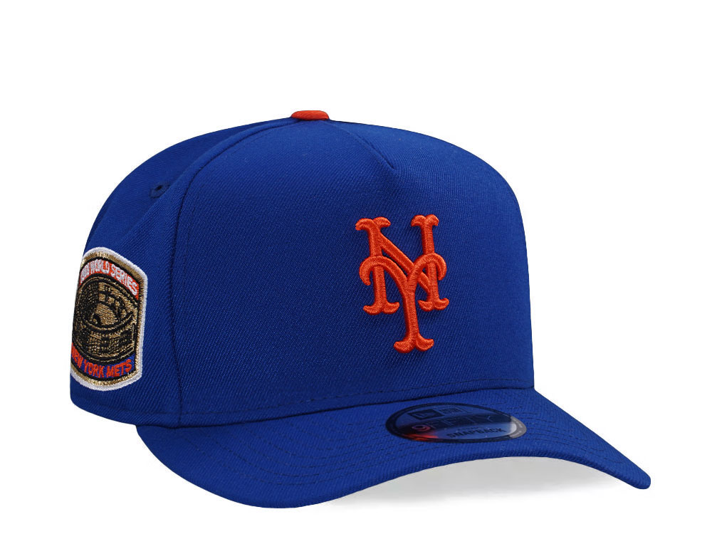 New Era New York Mets World Series 1969 Blue Prime Edition 9Fifty A Frame Snapback Cap