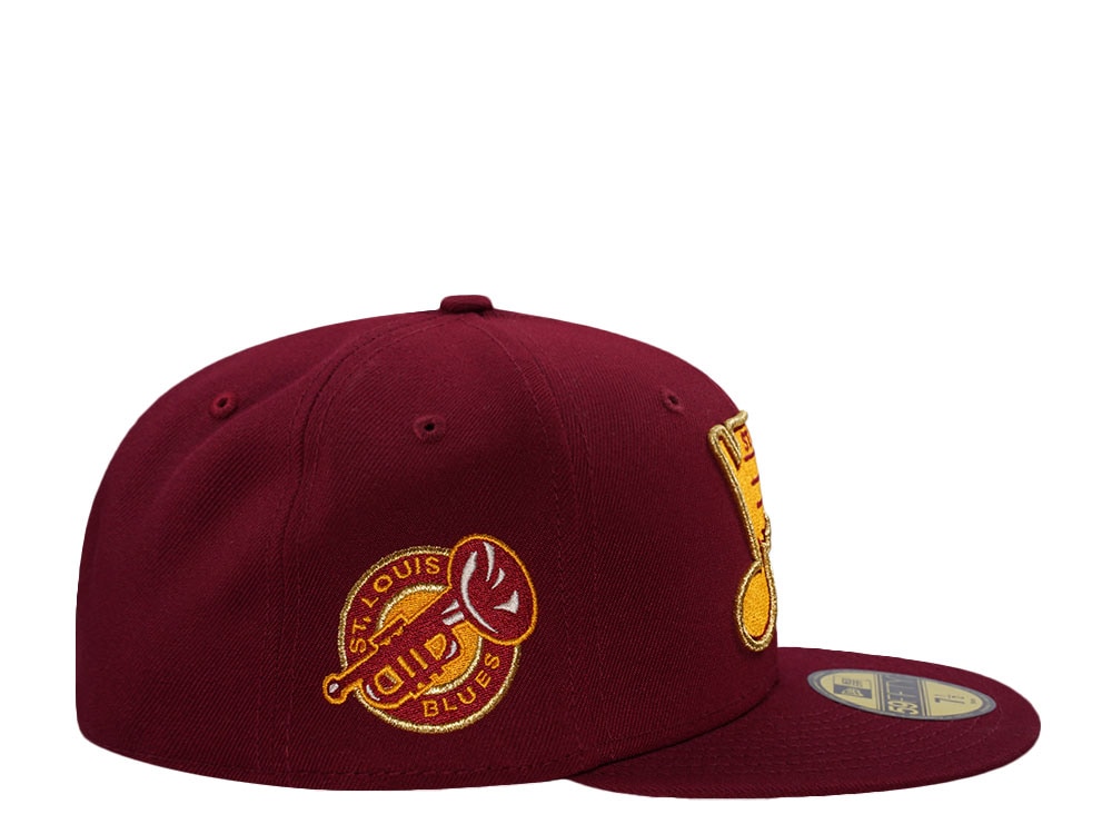 New Era St. Louis Blues Maroon Prime Edition 59Fifty Fitted Cap