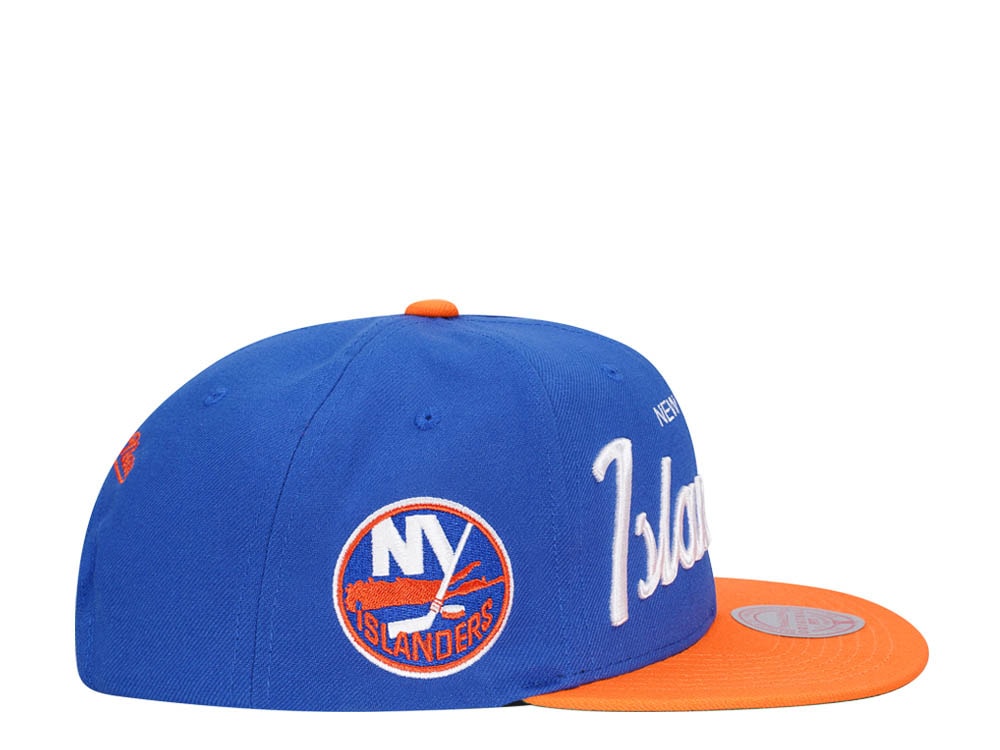 Mitchell & Ness New York Islanders Vintage Script Snapback Cap