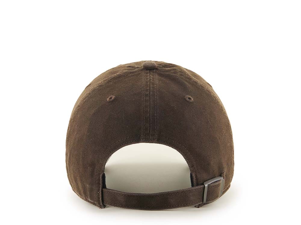 47Brand New York Yankees Brown Base Runner Clean up Strapback Cap