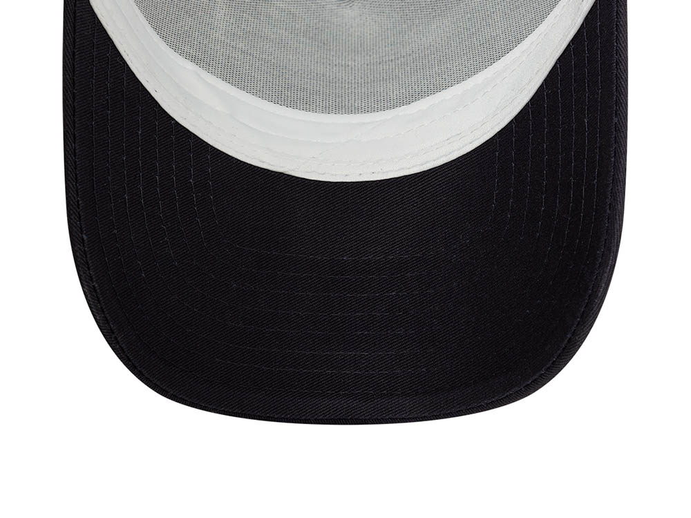 New Era Fishing Navy Trucker A Frame Snapback Cap