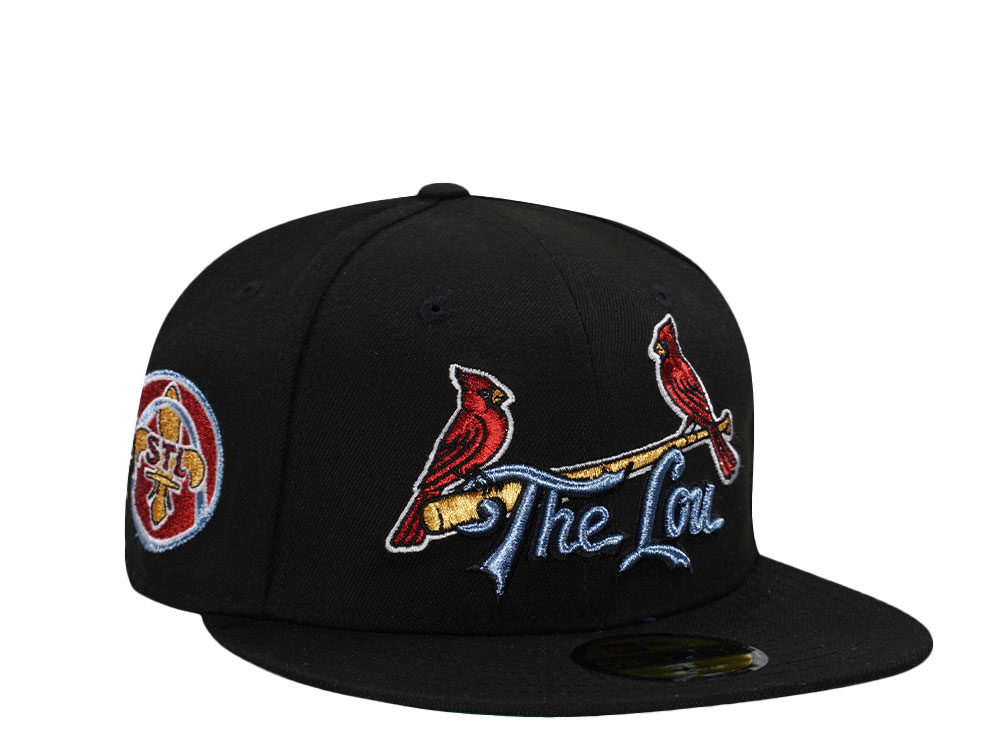 New Era St. Louis Cardinals City Connect Black Prime Edition 59Fifty Fitted Cap