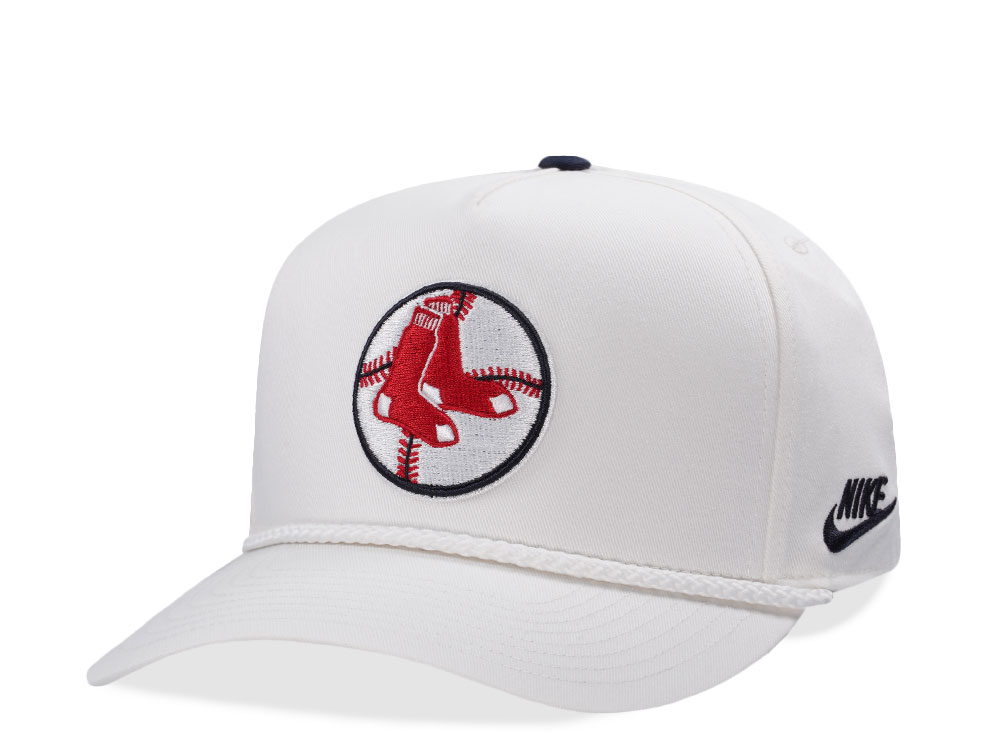 Nike Boston Red Sox 1969 Cooperstown White Edition Snapback Cap