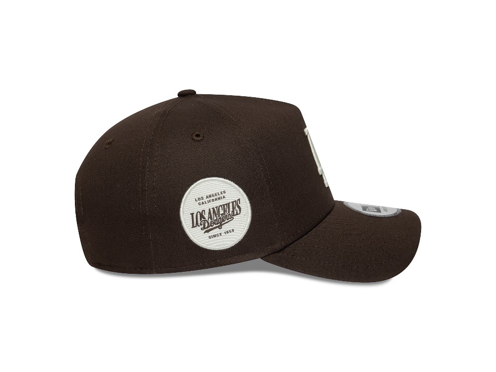 New Era Los Angeles Dodgers Side Patch 9Forty A Frame Snapback Cap