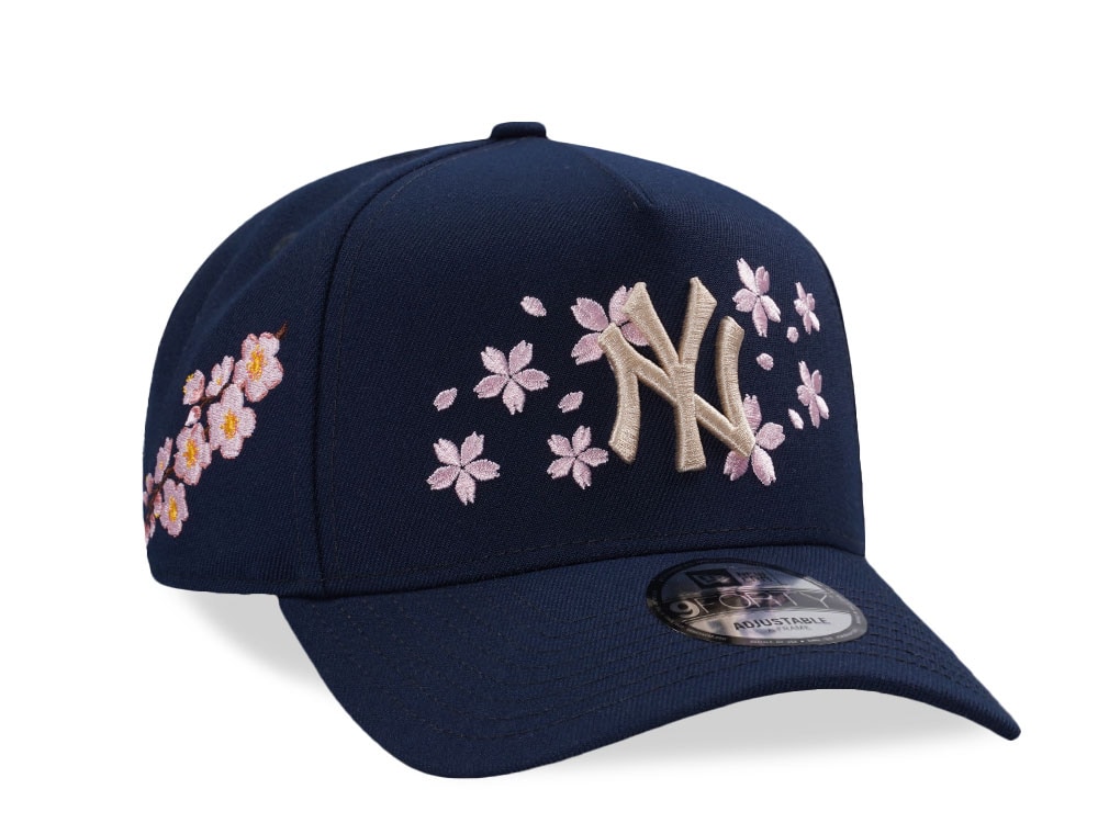 New Era New York Yankees Ocean Sakura Edition 9Forty A Frame Snapback Cap