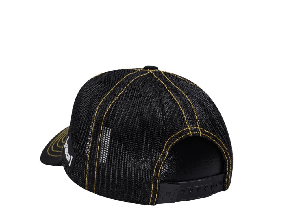 Capslab Dragon Ball Z Goku Black/Yellow Trucker Snapback Cap