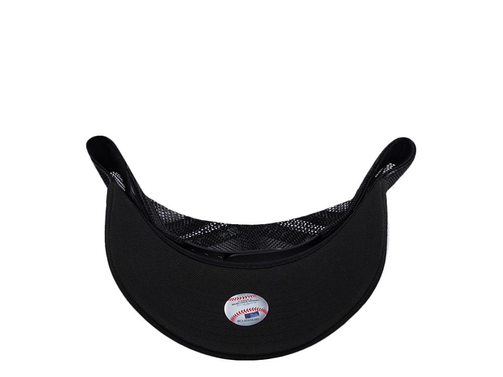New Era Detroit Tigers Black On Black Edition 9Forty A Frame Trucker Snapback Cap