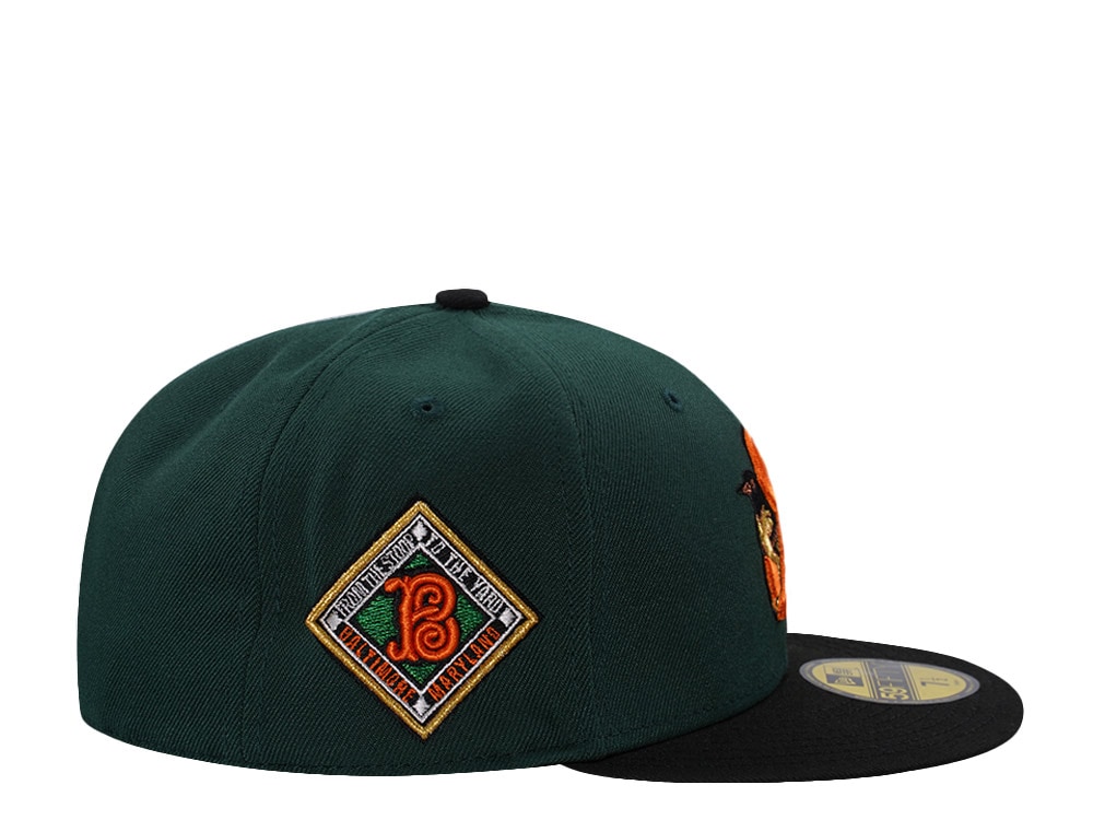 New Era Baltimore Orioles City Connect Dark Green Two Tone Edition 59Fifty Fitted Cap