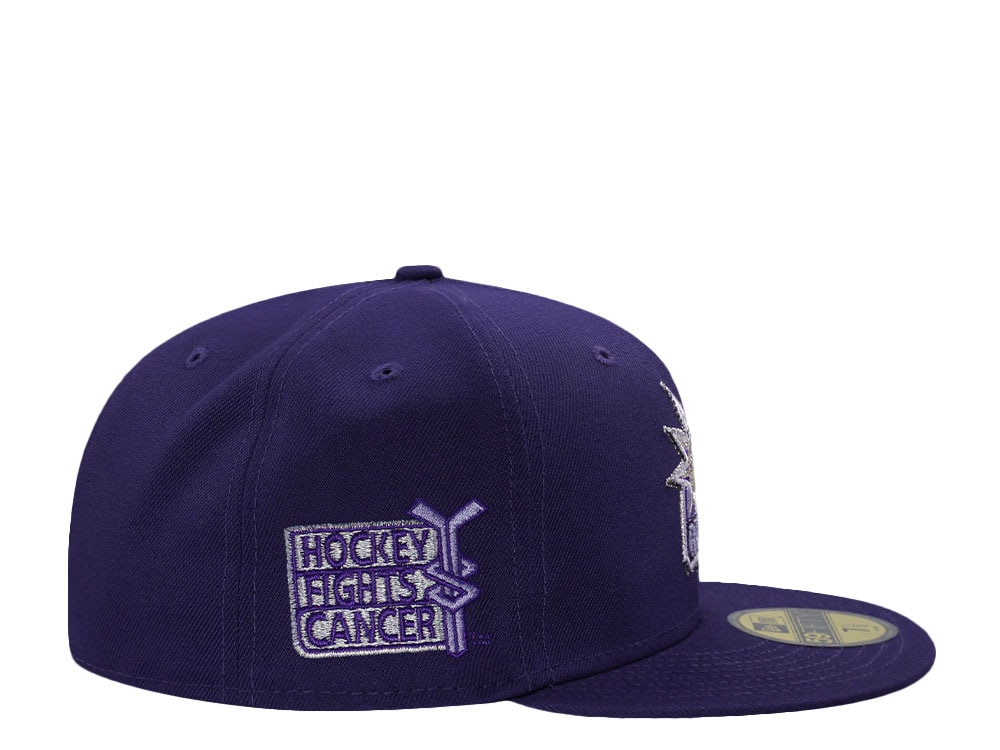 New Era New York Rangers Hockey Fights Cancer Edition 59Fifty Fitted Cap