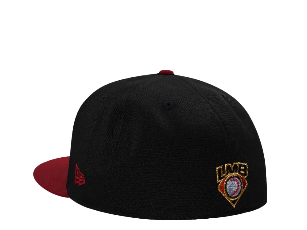 New Era Mexico Diablos Black And Red Two Tone Edition 59Fifty Fitted Cap