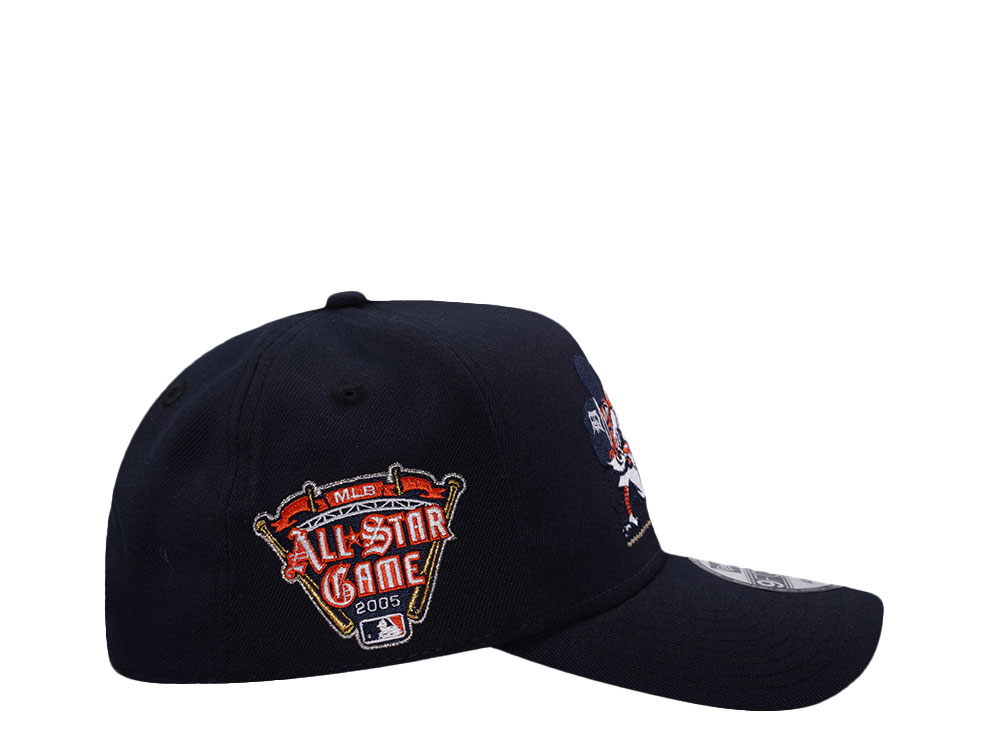 New Era Detroit Tigers All Star Game 2005 Navy Prime Edition 9Forty A Frame Snapback Cap