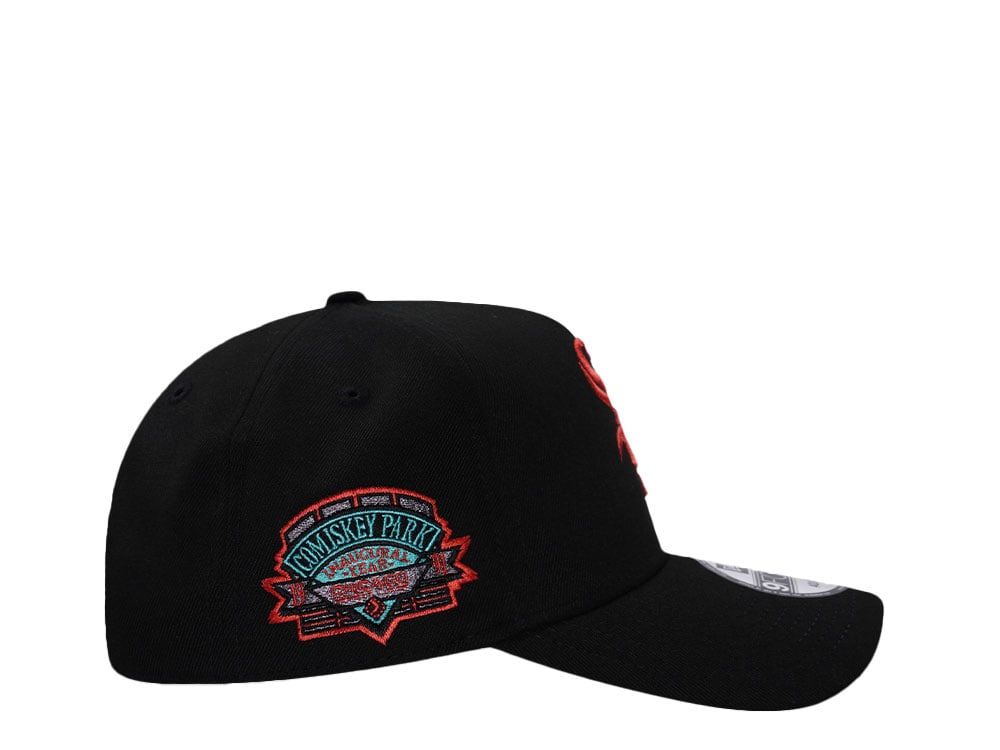 New Era Chicago White Sox Comiskey Park Lava Black Prime Edition 9Forty A Frame Snapback Cap