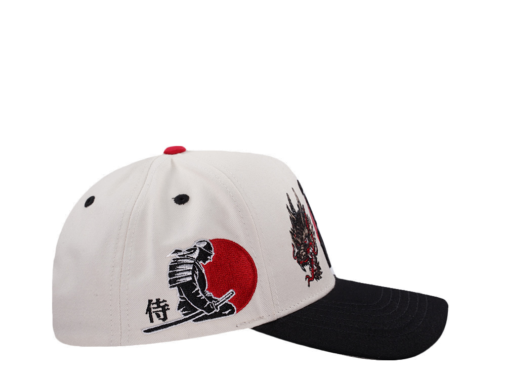Parallel Union Japan Dragon Samurai Chrome Two Tone Edition Snapback Cap